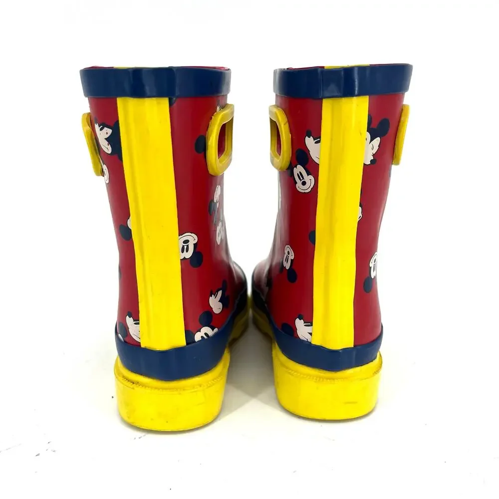 Disney‎ Mickey Mouse Toddler Waterproof Rain boots EU23 - US7